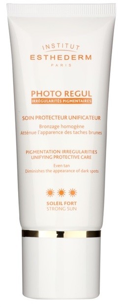 Institut Esthederm Photo Regul tónusegyesítő ápolás  hiperpigmentációs arcbőrre magas UV védelemmel  50 ml