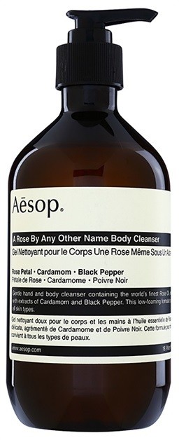 Aésop Body A Rose By Any Other Name gyengéd tusfürdő gél  500 ml