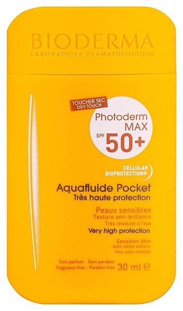 Bioderma Photoderm Max védő és mattító fluid arcra SPF 50+ vízálló  30 ml