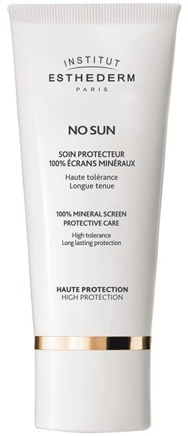 Institut Esthederm No Sun 100% ásványi védőkrém arcra és testre magas UV védelemmel  50 ml