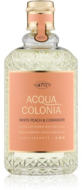 4711 Acqua Colonia White Peach & Coriander kölnivíz unisex 170 ml