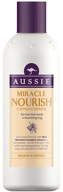 Aussie Miracle Nourish tápláló kondícionáló hajra hajra  250 ml