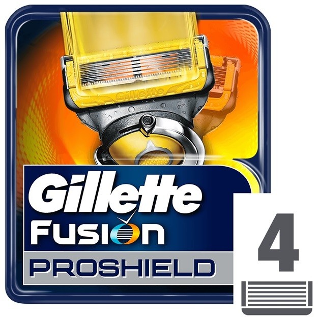 Gillette Fusion Proshield tartalék pengék  4 db