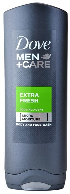 Dove Men+Care Extra Fresh tusfürdő gél testre és arcra  250 ml