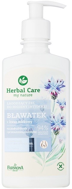 Farmona Herbal Care Cornflower nyugtató intim higiéniás gél érzékeny, irritált bőrre  330 ml