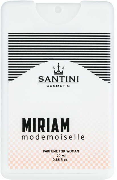 SANTINI Cosmetic Miriam Modemoiselle eau de parfum nőknek 20 ml utazó csomag