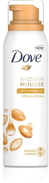 Dove Argan Oil tusoló hab 3 az 1-ben  200 ml