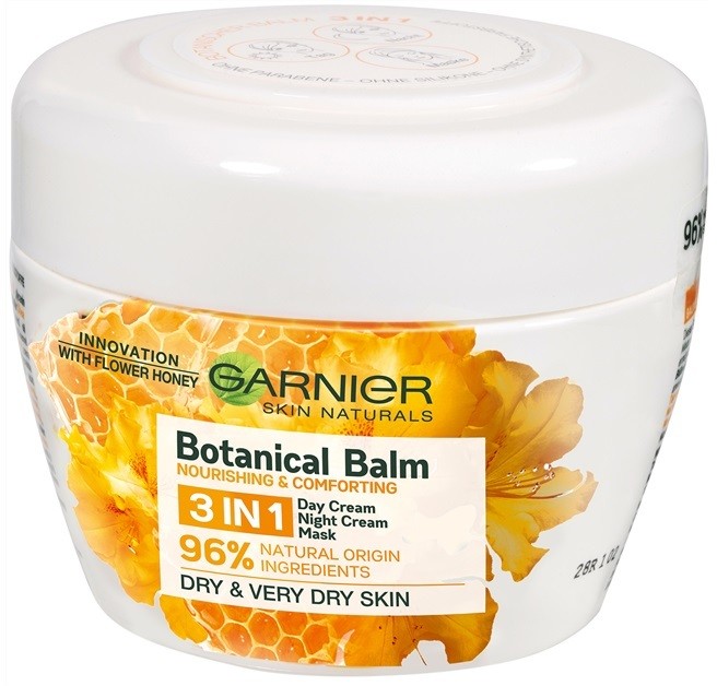 Garnier Botanical tápláló balzsam 3 az 1 méz és méhviasz kivonattal  150 ml