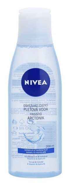 Nivea Aqua Effect tisztító víz normál és kombinált bőrre  200 ml