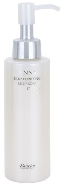 Sensai Silky Purifying Step Two hidratáló tisztító szappan száraz és nagyon száraz bőrre  150 ml