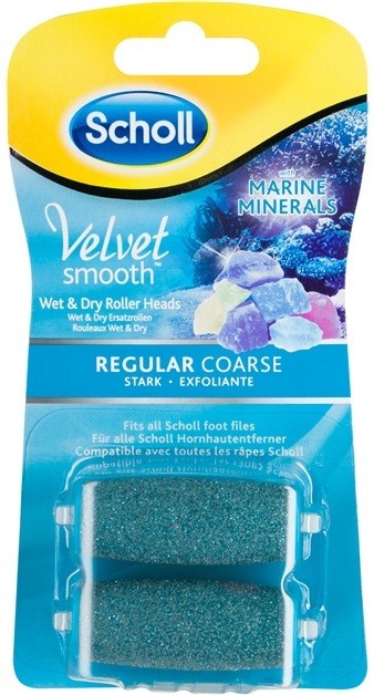 Scholl Velvet Smooth tartalék pengék az elektromos talpreszelőbe  2 db