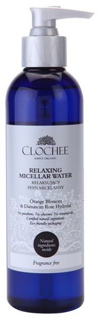 Clochee Simply Organic micelláris tisztító víz  250 ml