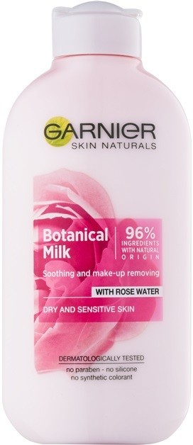 Garnier Botanical sminklemosó tej száraz és érzékeny bőrre  200 ml