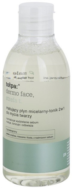 Tołpa Dermo Face T-Zone mattító tonikum 2 az 1-ben  200 ml
