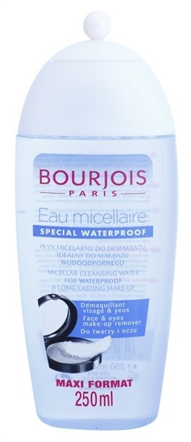 Bourjois Cleansers & Toners make-up eltávolító micelláris víz   250 ml