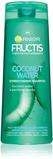 Garnier Fructis Coconut Water erősítő sampon  250 ml