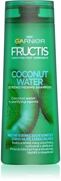 Garnier Fructis Coconut Water erősítő sampon  400 ml