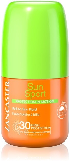 Lancaster Sun Sport napvédő fluid roll-on változatban SPF 30  50 ml