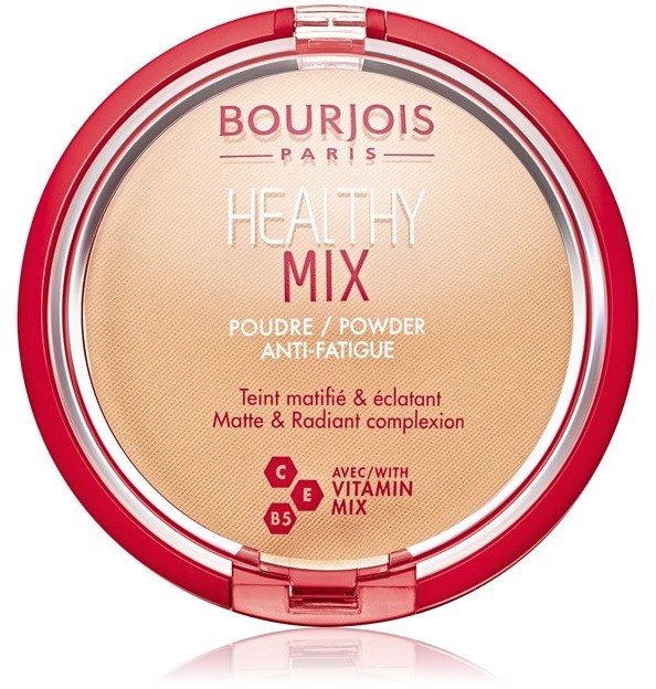 Bourjois Healthy Mix kompakt púder árnyalat 02 Light Beige 11 g