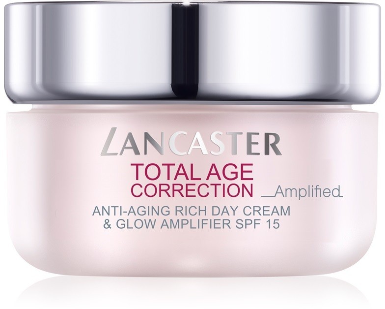Lancaster Total Age Correction _Amplified tápláló ráncok elleni krém az élénk bőrért  50 ml