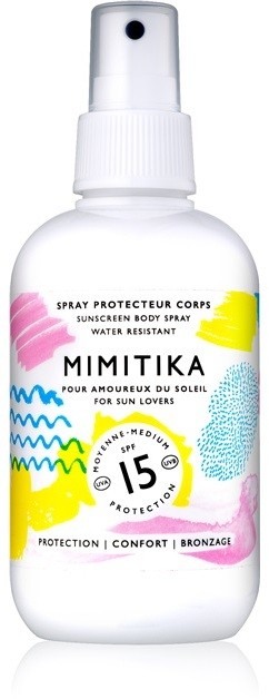 Mimitika Sun napozó spray SPF 15  200 ml