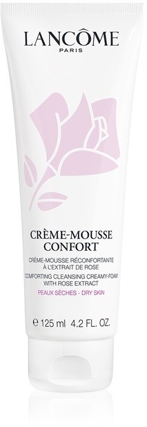 Lancôme Crème-Mousse Confort nyugtató tisztító hab száraz bőrre  125 ml