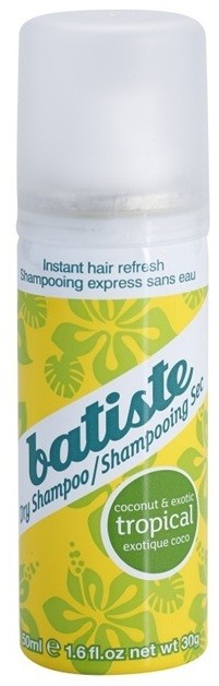 Batiste Fragrance Tropical száraz sampon dús és fényes hajért  50 ml