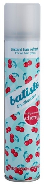 Batiste Fragrance Cherry száraz sampon dús és fényes hajért  200 ml