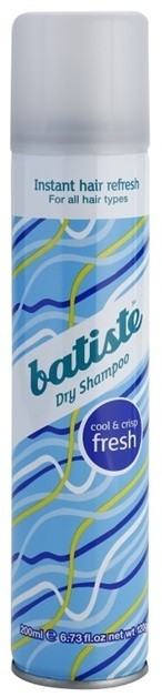 Batiste Fragrance Fresh száraz sampon minden hajtípusra  200 ml