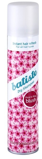 Batiste Fragrance Blush száraz sampon dús és fényes hajért  200 ml