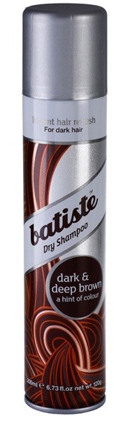 Batiste Hint of Colour száraz sampon a barna és sötét árnyalatú hajra  200 ml