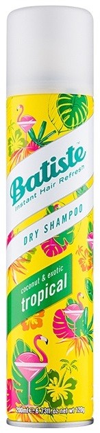 Batiste Fragrance Tropical száraz sampon dús és fényes hajért  200 ml