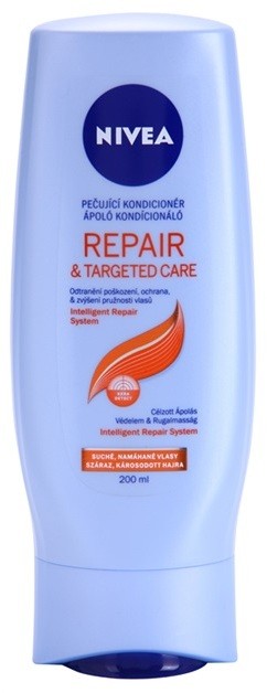 Nivea Repair & Targeted Care ápoló kondicionáló bármilyen hosszúságú hajra  200 ml