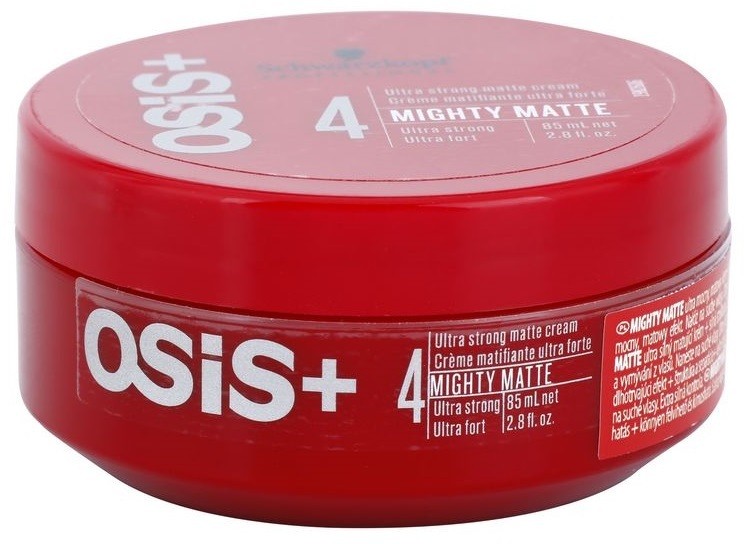 Schwarzkopf Professional Osis+ Mighty Matte mattító krém ultra erős fixálás  85 ml