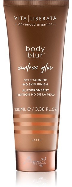 Vita Liberata Body Blur bronzosító testre és arcra árnyalat Latte 100 ml