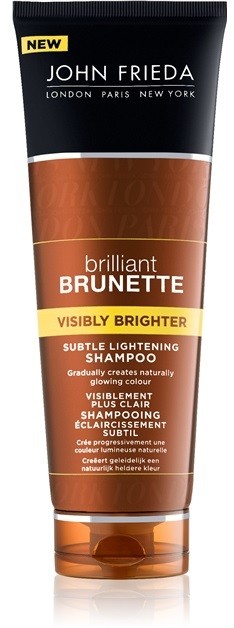 John Frieda Brilliant Brunette Visibly Brighter sampon a magas fényért  250 ml