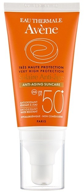 Avène Sun Anti-Age védőkrém az arcra ráncellenes hatással SPF 50+  50 ml