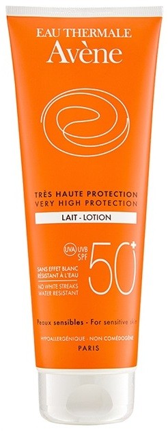 Avène Sun Sensitive napozótej SPF 50+  250 ml