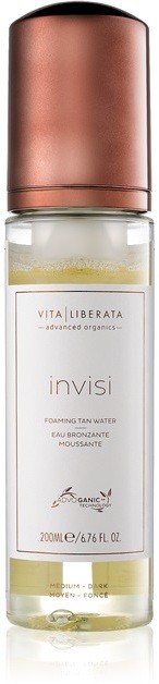 Vita Liberata Invisi önbarnító víz árnyalat Medium - Dark 200 ml