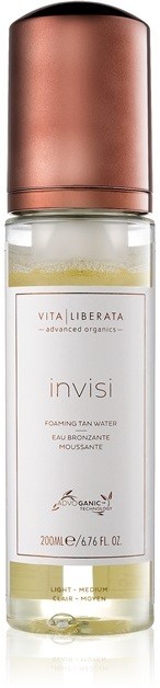 Vita Liberata Invisi önbarnító víz árnyalat Light - Medium 200 ml