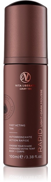 Vita Liberata Rapid önbarnító hab azonnali hatással Light -> Dark 100 ml