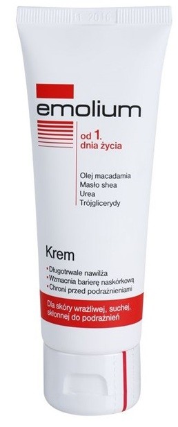 Emolium Skin Care krém  az érzékeny száraz bőrre  75 ml