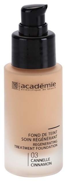 Academie Make-up Regenerating  folyékony make-up hidratáló hatással árnyalat 03 Cinnamon 30 ml