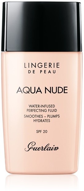 Guerlain Lingerie de Peau Aqua Nude könnyű hidratáló make-up SPF 20 árnyalat 04N Medium 30 ml