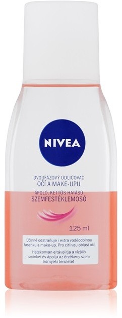 Nivea Gentle Caring kétfázisú szemlemosó  125 ml