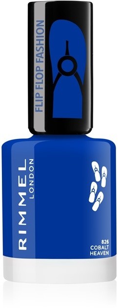 Rimmel 60 Seconds Flip Flop körömlakk árnyalat 826 Cobalt Heaven 8 ml