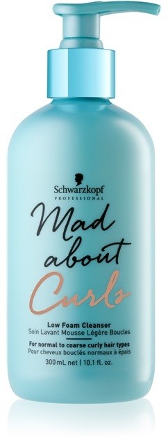 Schwarzkopf Professional Mad About Curls hidratáló sampon hullámos hajra  300 ml