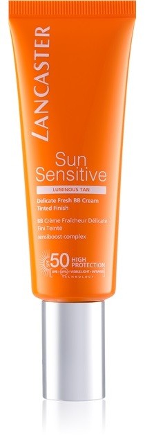 Lancaster Sun Sensitive BB krém nagyon magas UV védelemmel az érzékeny arcbőrre  50 ml