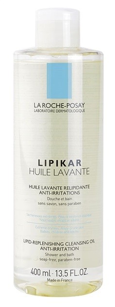 La Roche-Posay Lipikar bőrpuhító tisztító olaj irritáció ellen  400 ml