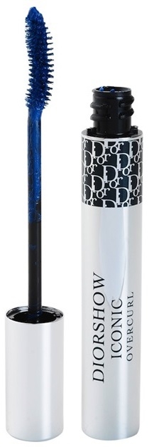 Dior Diorshow Iconic Overcurl dúsító és göndörítő szempillaspirál árnyalat 264 Over Blue  10 ml